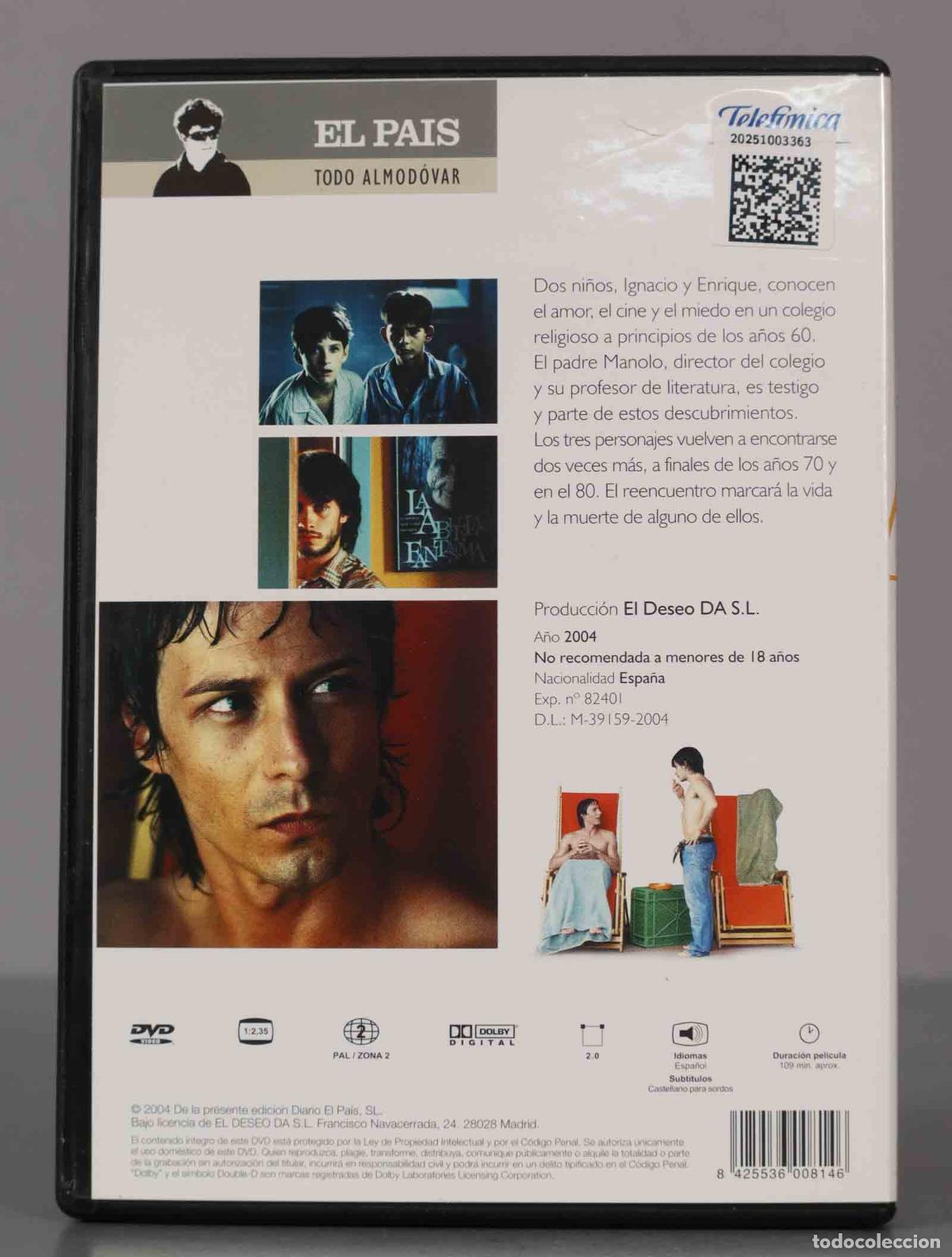Cine: DVD. LA MALA EDUCACION - Foto 2
