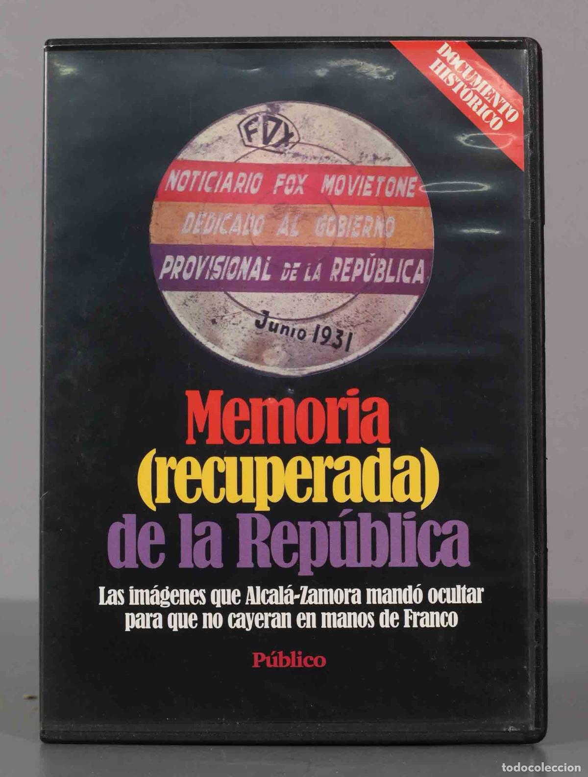 Cinema: DVD. MEMORIA RECUPERADA DE LA REPUBLICA.
