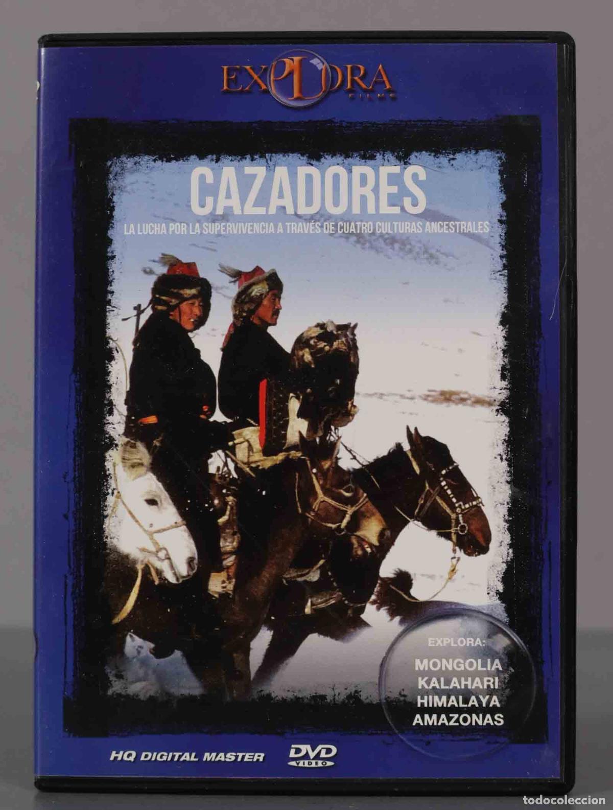 Kino: DVD. CAZADORES. LA LUCHA POR LA SUPERVIVENCIA. MONGOLOIA KALAHARI