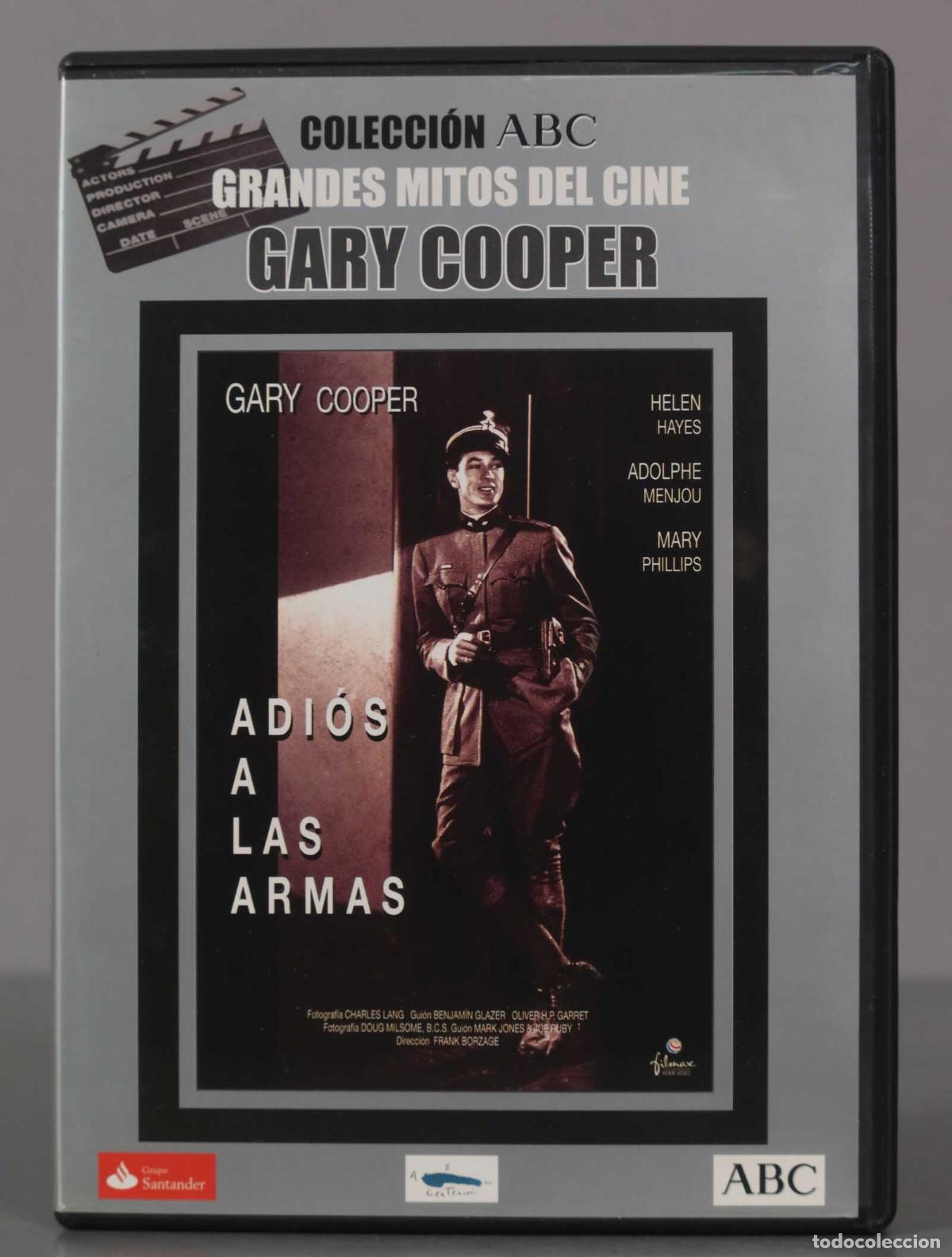 Cine: DVD. ADIOS A LAS ARMAS - Foto 1