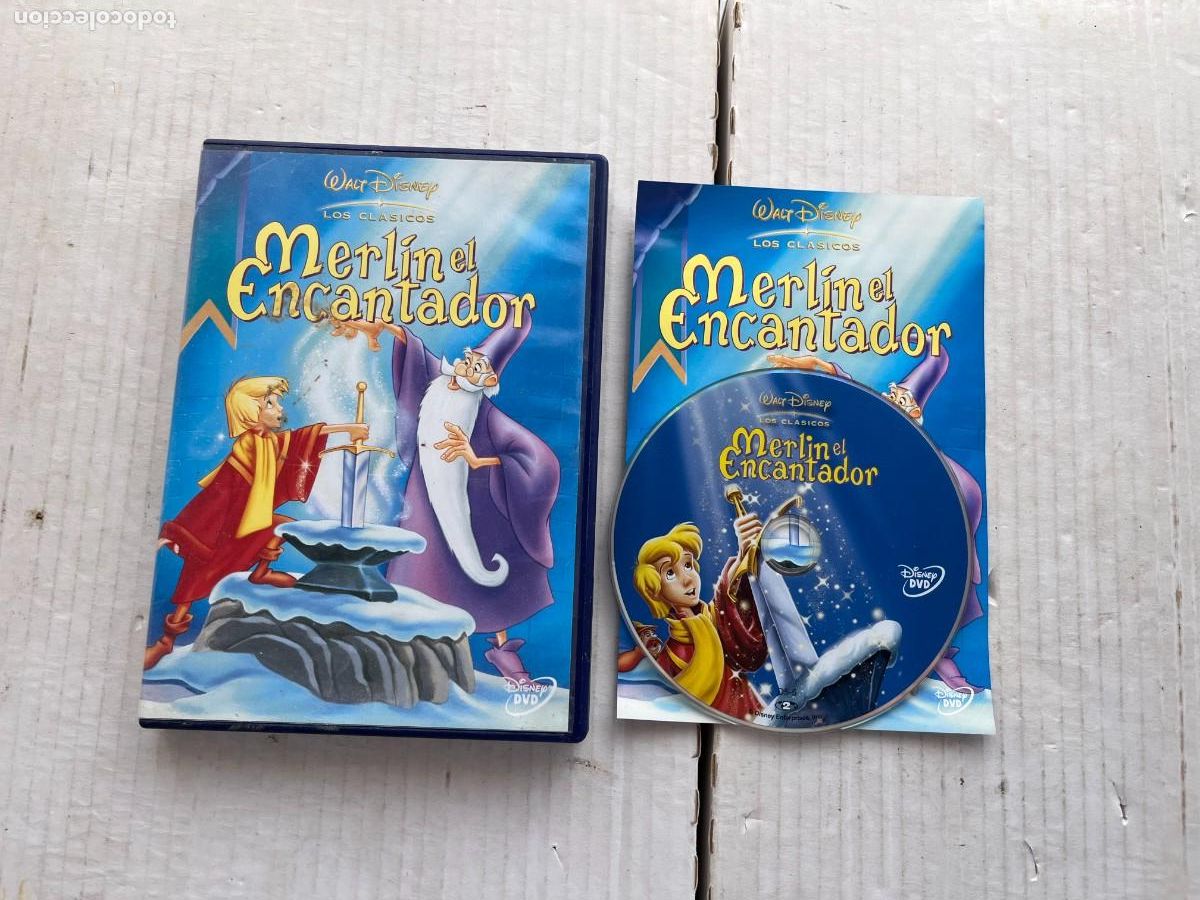 Cinema: MERLIN EL ENCANTADOR - DISNEY - - PELICULA DVD KREATEN