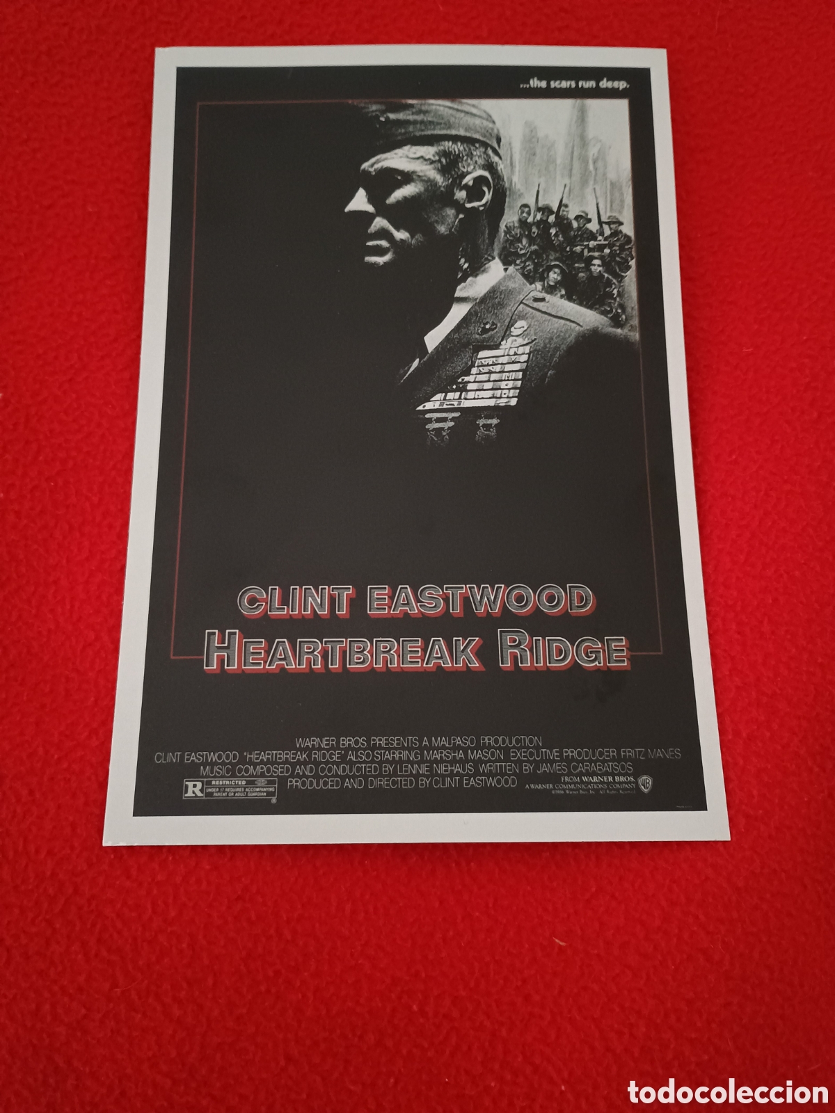 Cine: Folleto - el sargento de hierro Clint Eastwood