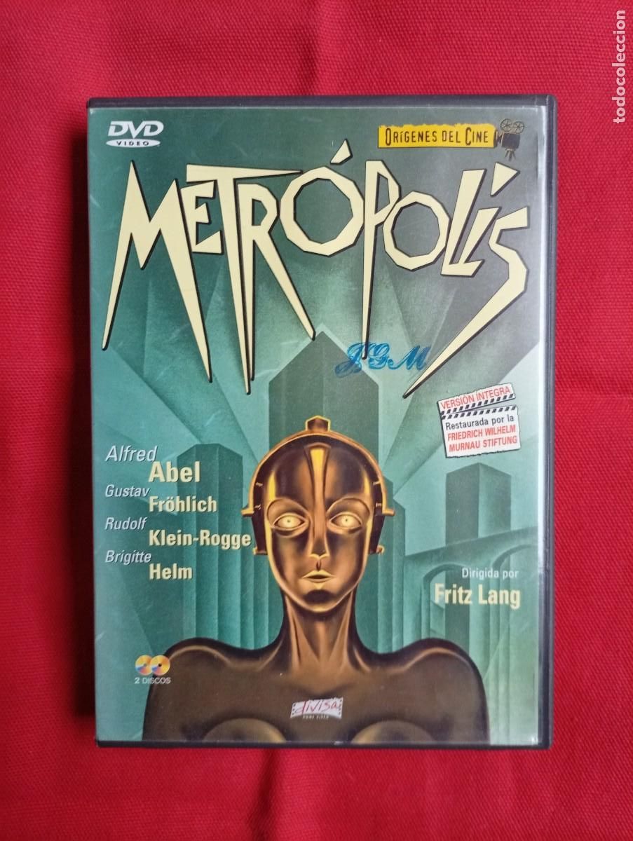 Cine: METROPOLIS - FRITZ LANG - VERSI&Oacute;N &Iacute;NTEGRA- 2 DISCOS - Foto 1