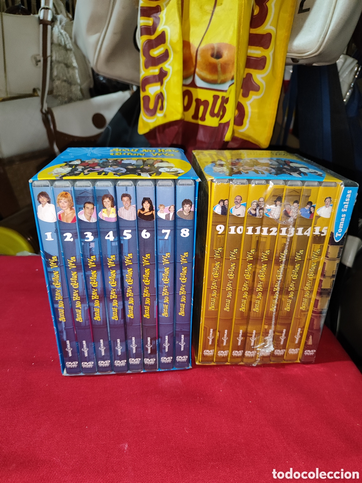 Cine: DVD Aqu&iacute; no hay quien viva temporada 1 y 2 15 DVDs m&aacute;s extra tomas falsas la segunda temporada preci