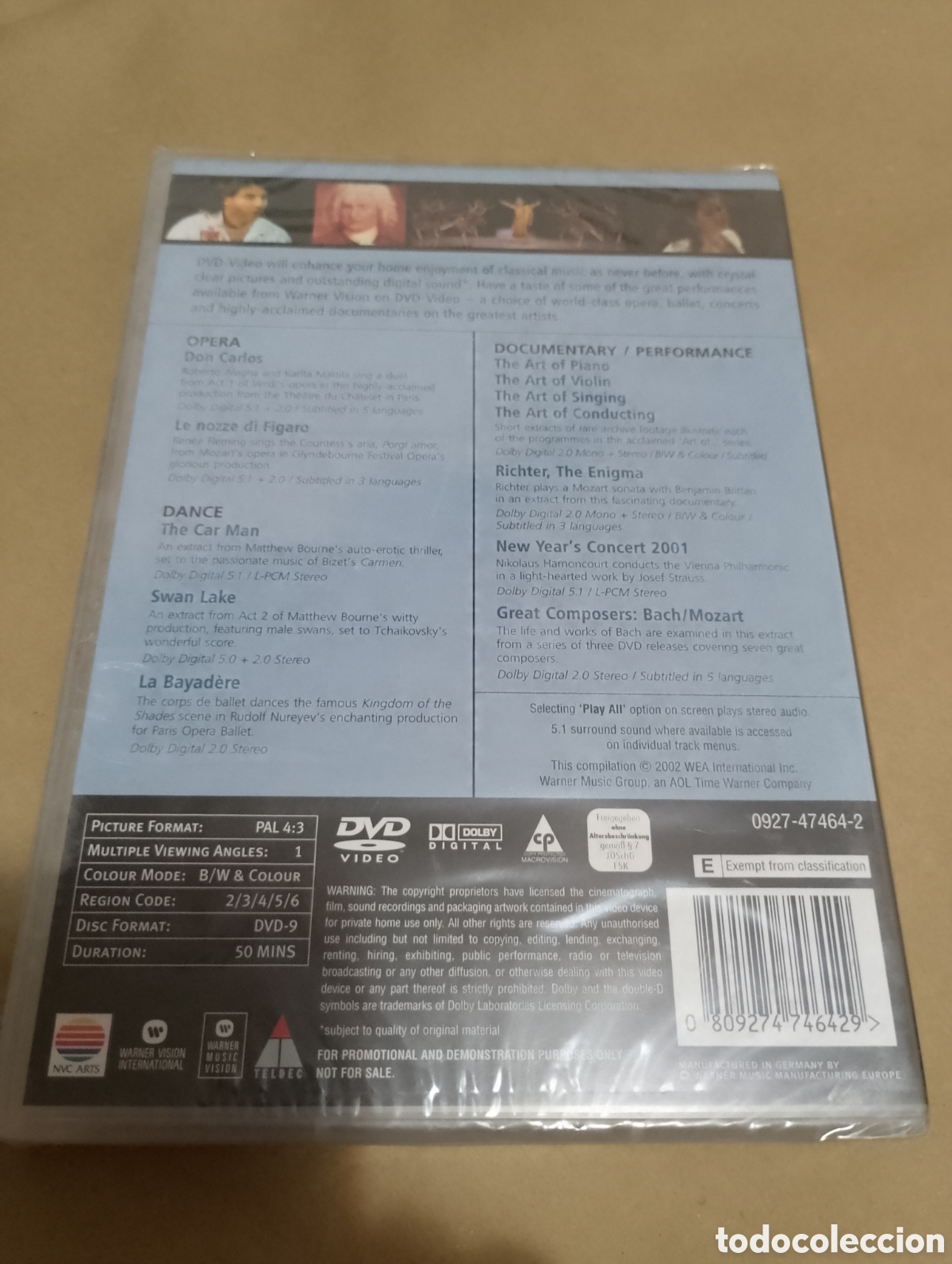 Cine: Dvd. Classical Music. Precintado. - Foto 2