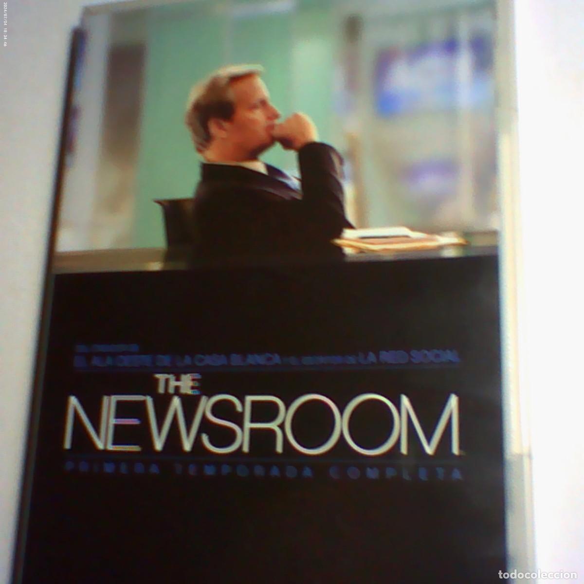 Cine: dvd 4 discos the newsroom. primera temporada completa. 564 min (seminuevo)