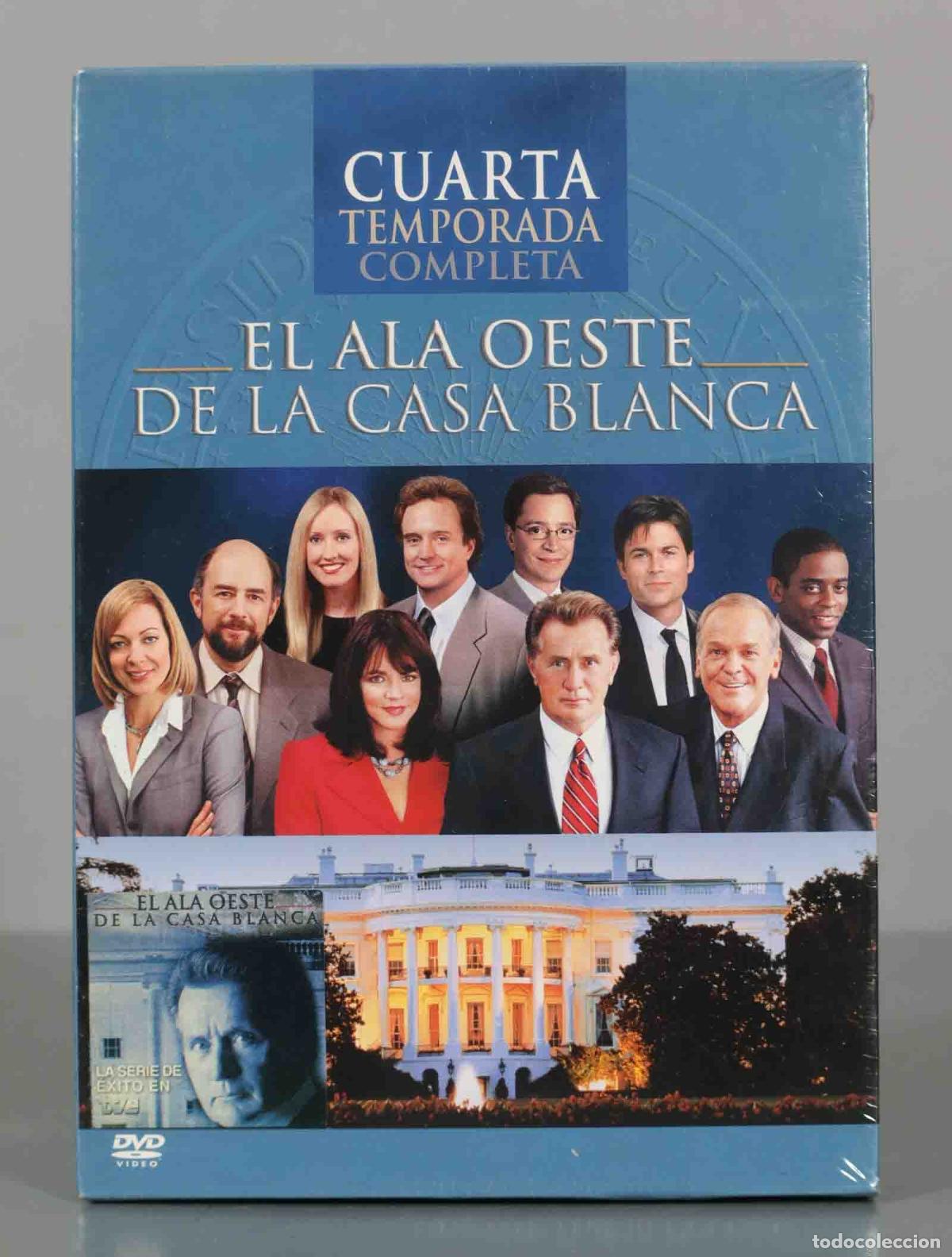 Cine: DVD. EL ALA OESTE DE LA CASA BLANCA / CUARTA TEMPORADA. PRECINTADO