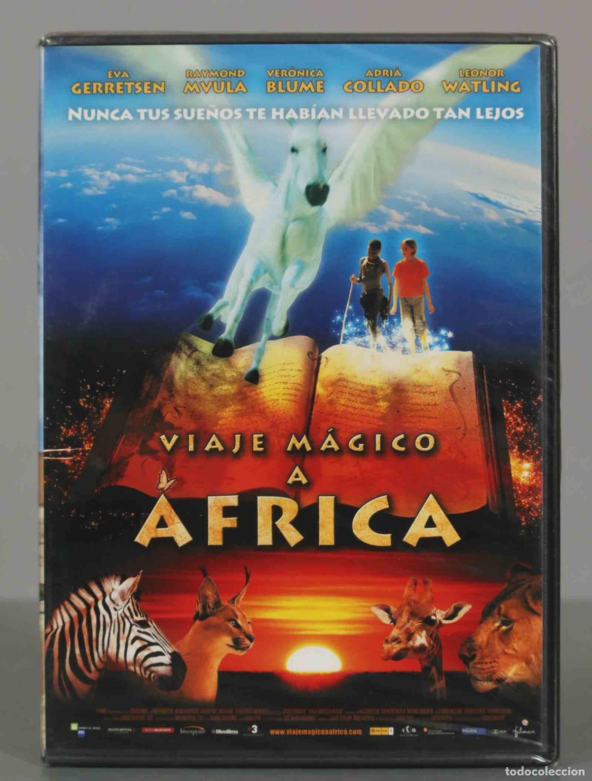 Cine: DVD. Viaje m&aacute;gico a &Aacute;frica . PRECINTADO