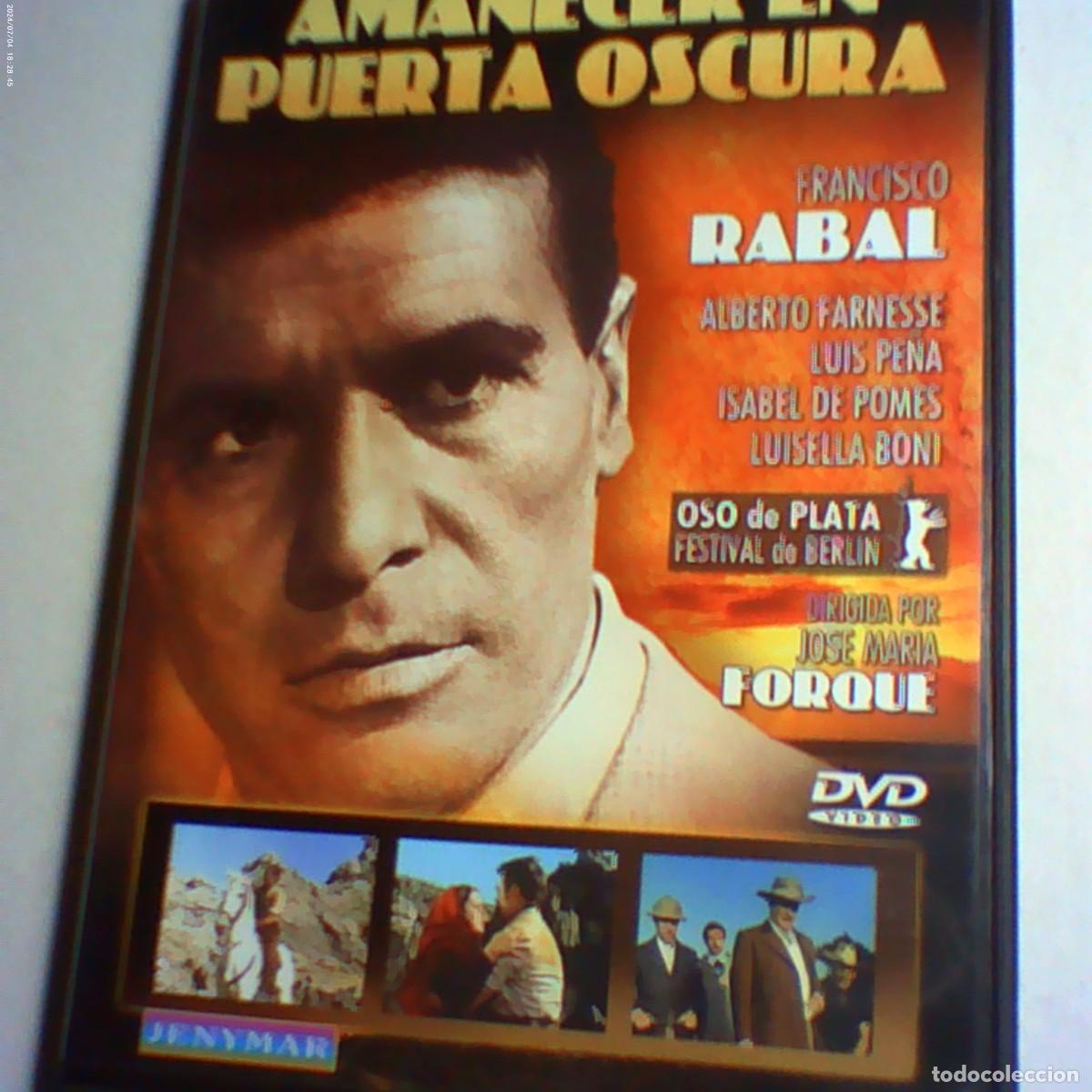 Cine: dvd amanecer en puerta oscura. francisco rabal. 100 min (seminueva)