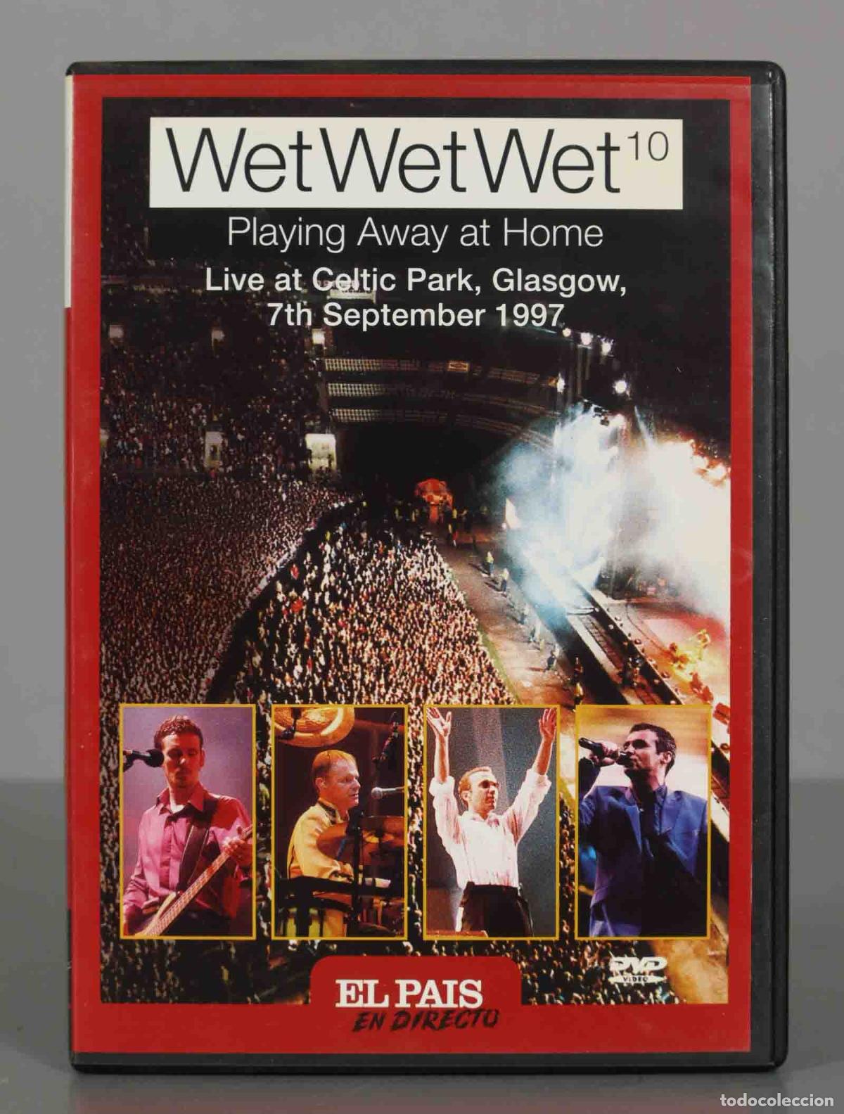 Cine: DVD. WET WET WET 10. LIVE AT CELTIC PARK, GLASGOW, 7TH SEPTEMBER 1997.
