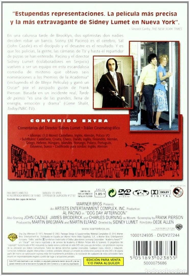 Cine: TARDE DE PERROS - DVD AL PACINO - Foto 2