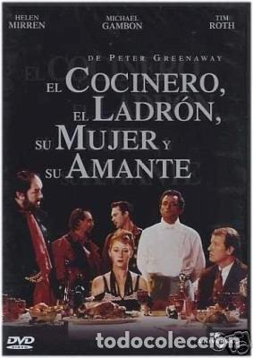 Cin&eacute;ma: EL COCINERO, EL LADRON, SU MUJER Y SU AMANTE - DVD