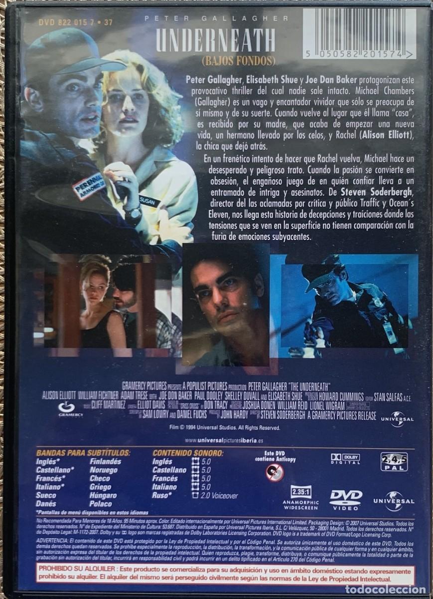 Cine: UNDERNEATH / BAJOS FONDOS (Steven Soderbergh, 1995) - Foto 2