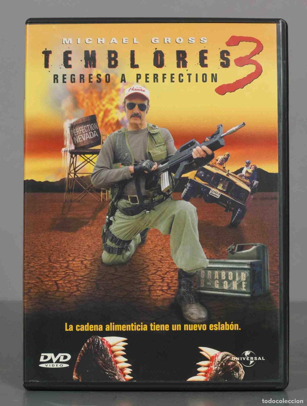 Kino: DVD. TEMBLORES 3 REGRESO A PERFECTION.
