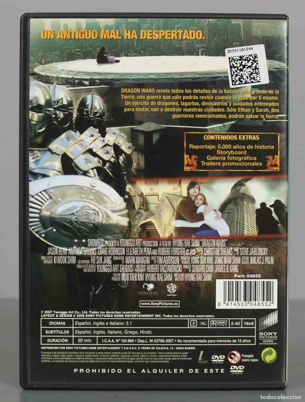 Cine: DVD. DRAGON WARS. BROOKS. - Foto 2
