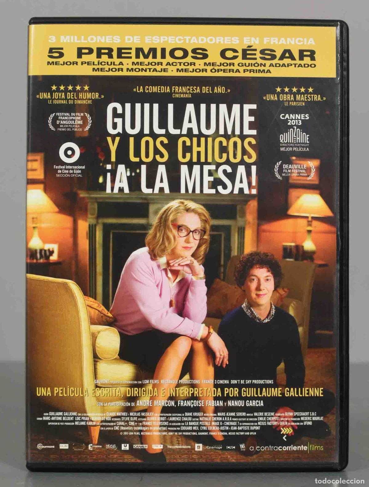 Cine: DVD. GUILLAUME Y LOS CHICOS &iexcl;A LA MESA!