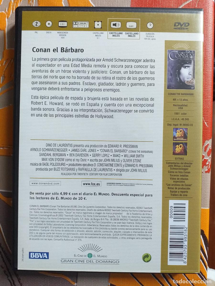 Cine: Conan El B&aacute;rbaro DVD - Foto 4