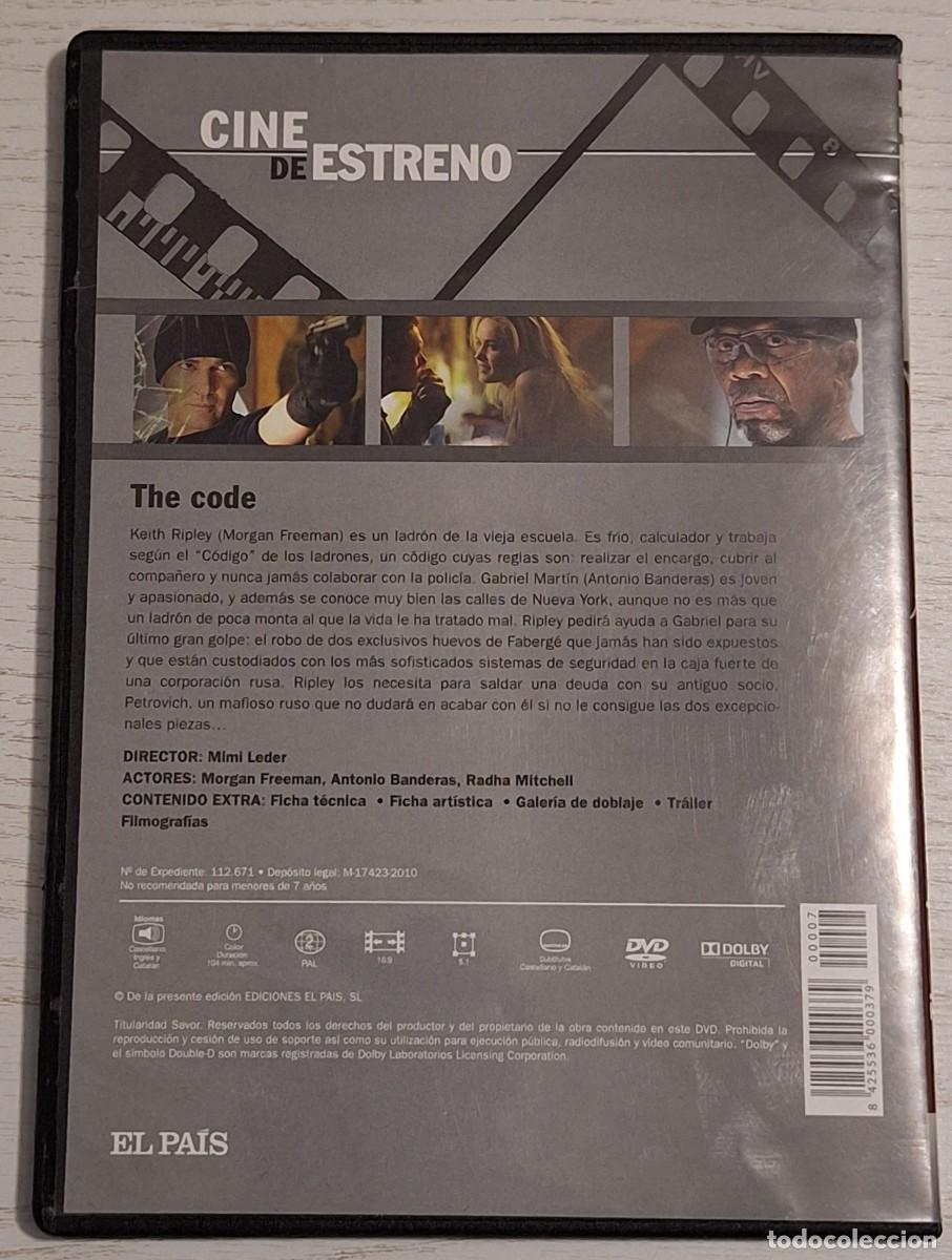 Cine: DVD DE LA COLECCI&Oacute;N CINE DE ESTRENO: THE CODE - Foto 2
