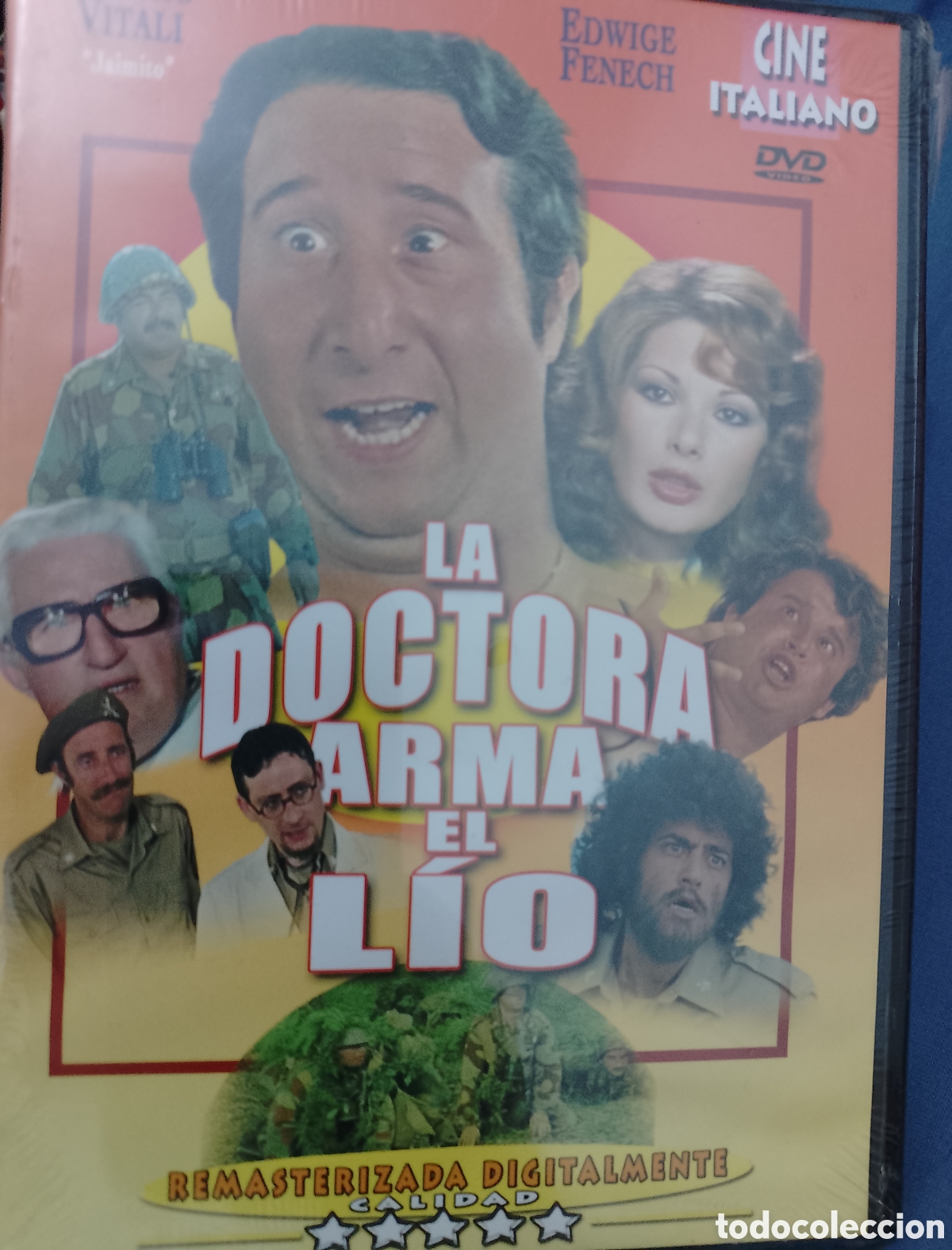 Cine: DVD la doctora arma el l&iacute;o - precintado