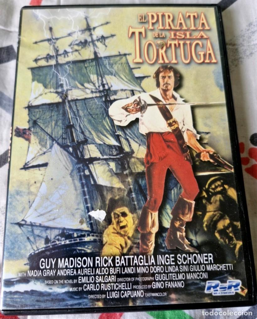 Cinema: EL PIRATA DE LA ISLA DE LA TORTUGA - GUY MADISON - INGE SCHONER - DVD - NUEVA