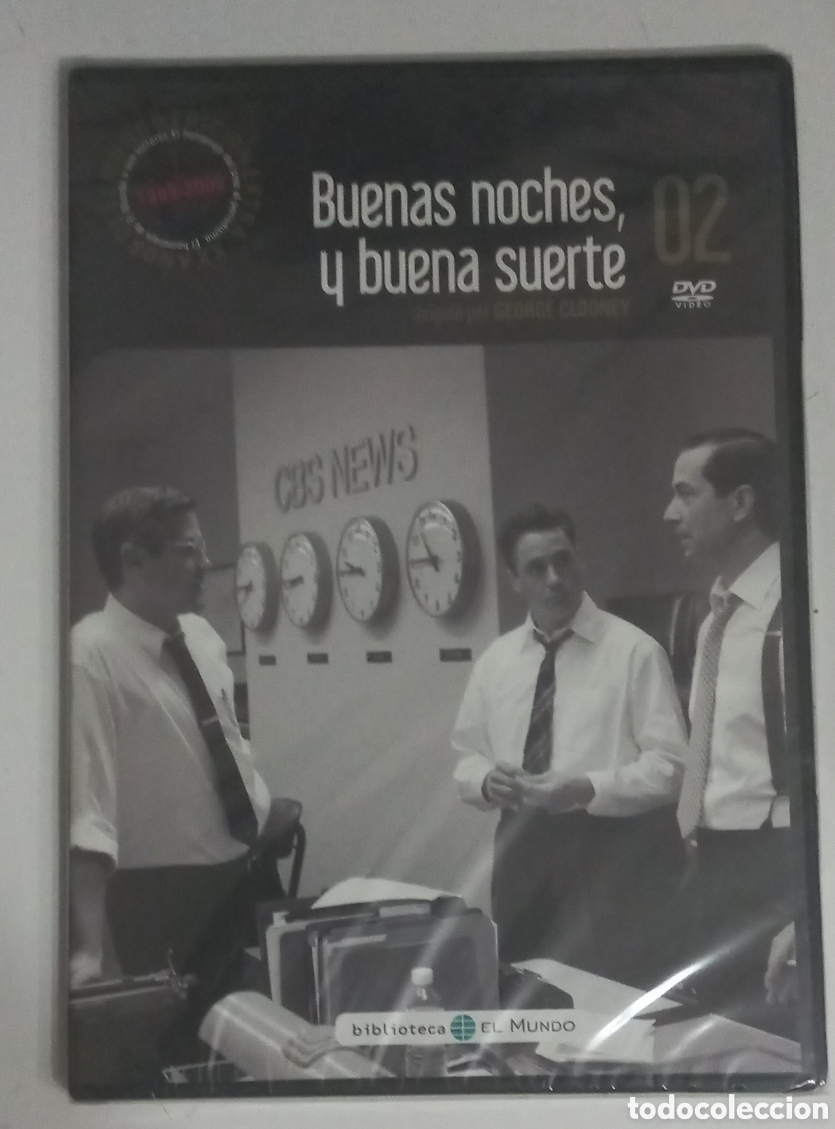 Cine: buenas noches y buena suerte una pel&iacute;cula de George clooney. Colecci&oacute;n el Mundo