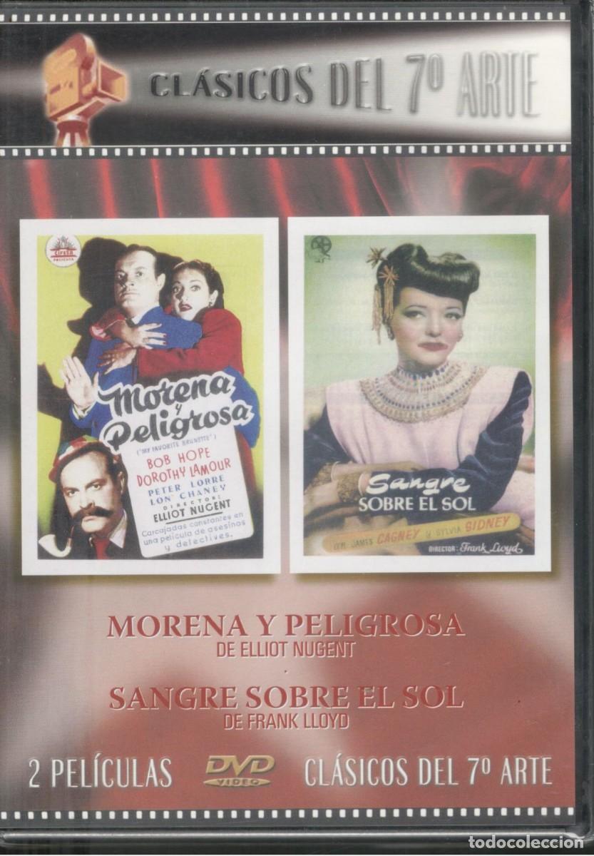 Cin&eacute;ma: MORENA Y PELIGROSA + SANGRE SOBRE EL SOL - DVD 1 DISCO