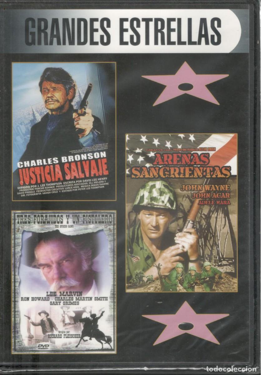 Cine: GRANDES ESTRELLAS 3x1 - DVD SLIM 1 DISCO