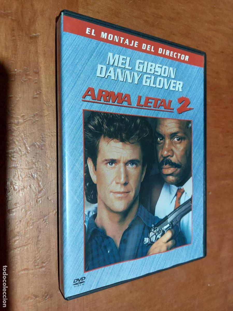 Cinema: ARMA LETAL 2. EL MONTAJE EL DIRECTOR. MEL GIBSON. DANNY GLOVER. DVD EN BUEN ESTADO
