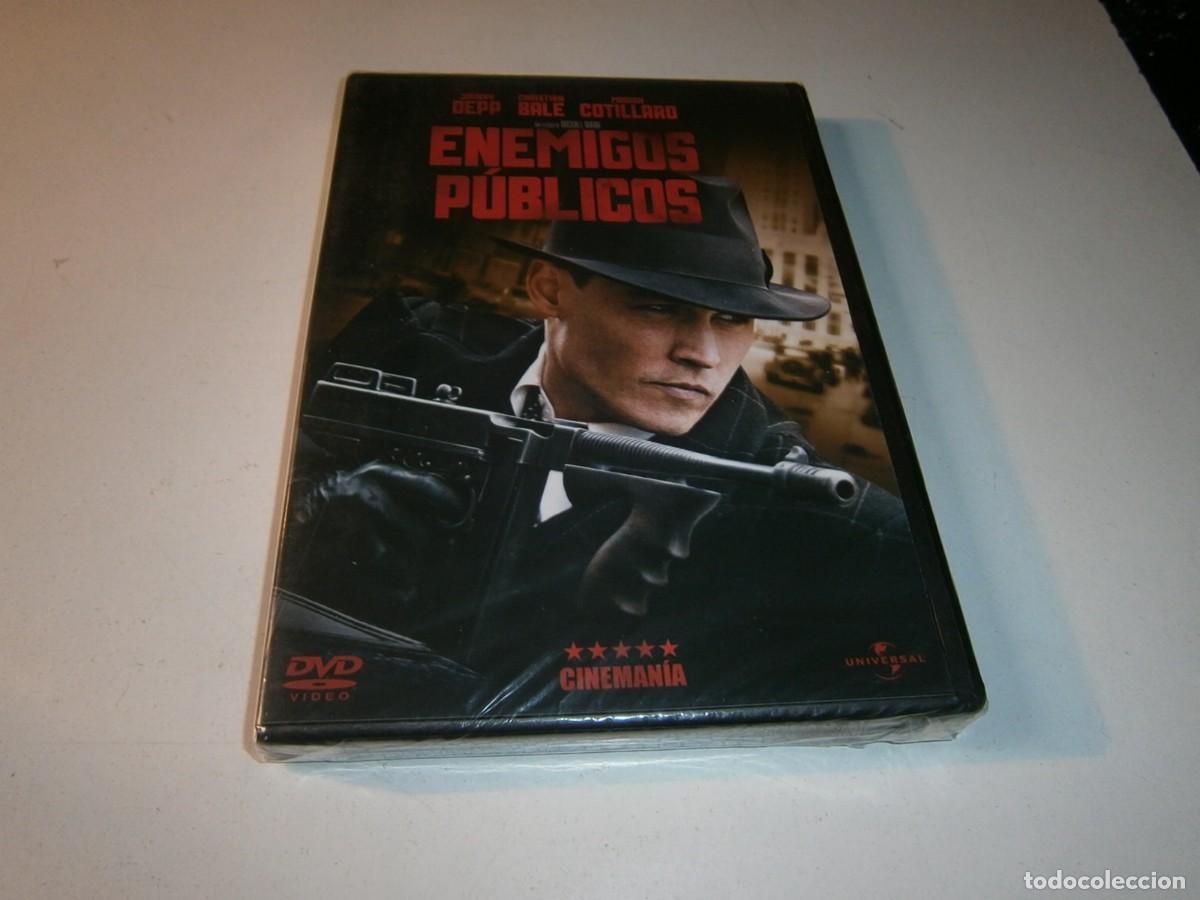 Cinema: ENEMIGOS PUBLICOS DVD NUEVO PRECINTADO JOHNNY DEEP CHRISTIAN BALE MARION COTILLARD