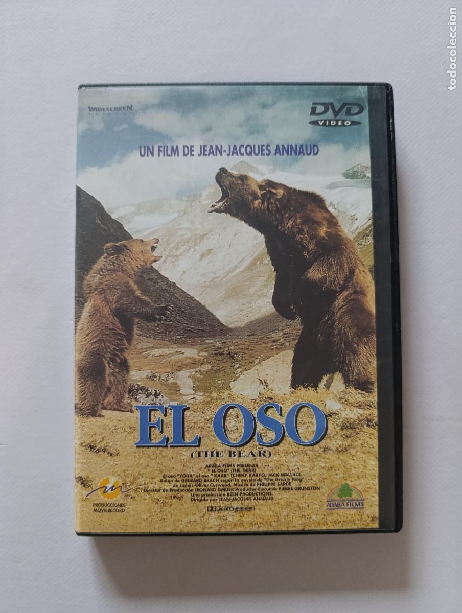 Cinema: DVD EL OSO - THE BEAR - JEAN-JACQUES ANNAUD (AG)