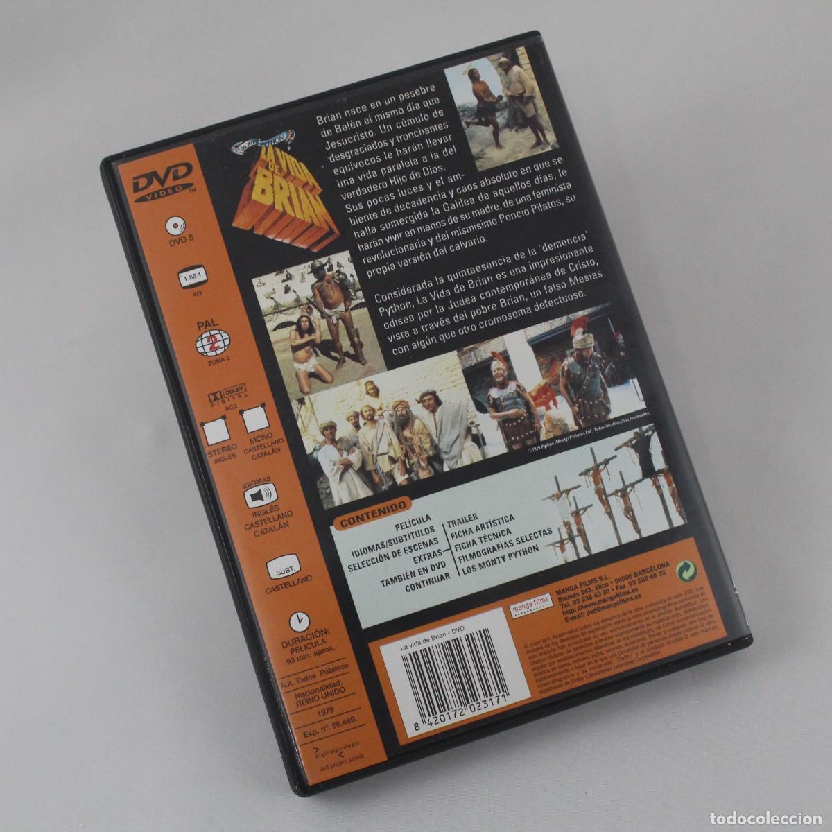 Cine: La Vida de Brian DVD Monty Python PAL2 Castellano Catalan e Ingles - Foto 3