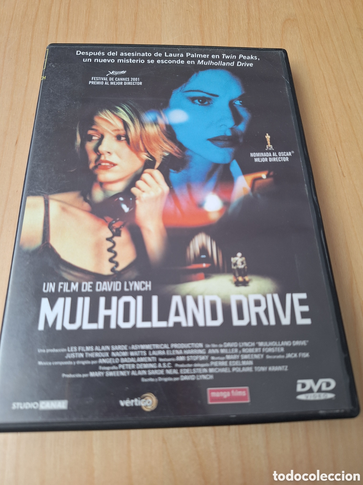 Cin&eacute;ma: S876 mulholland drive DVD SEGUNDAMANO