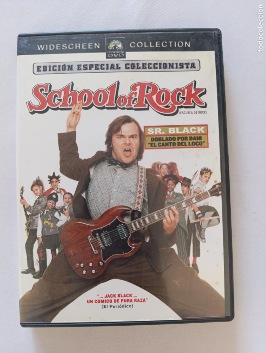 Kino: DVD SCHOOL OF ROCK - EDICION ESPECIAL COLECCIONISTA - JACK BLACK (09)