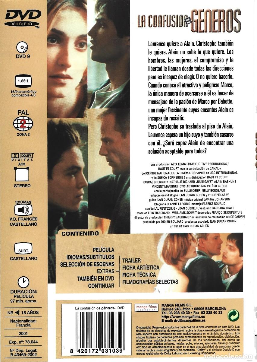 Cine: LA CONFUSION DE GENEROS PASCAL GREGGORY - Foto 2