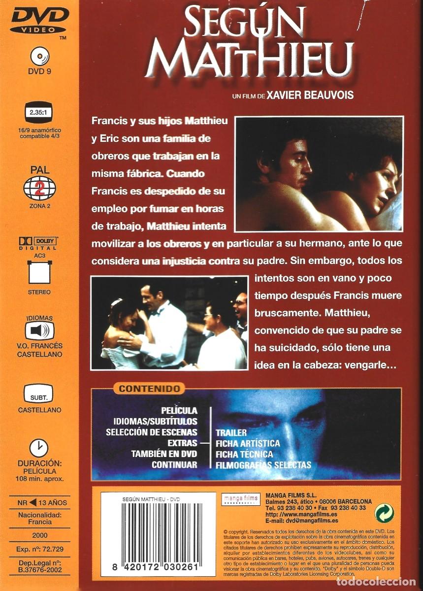 Cine: SEG&Uacute;N MATTHIEU BENOIT MAGIMEL - Foto 2