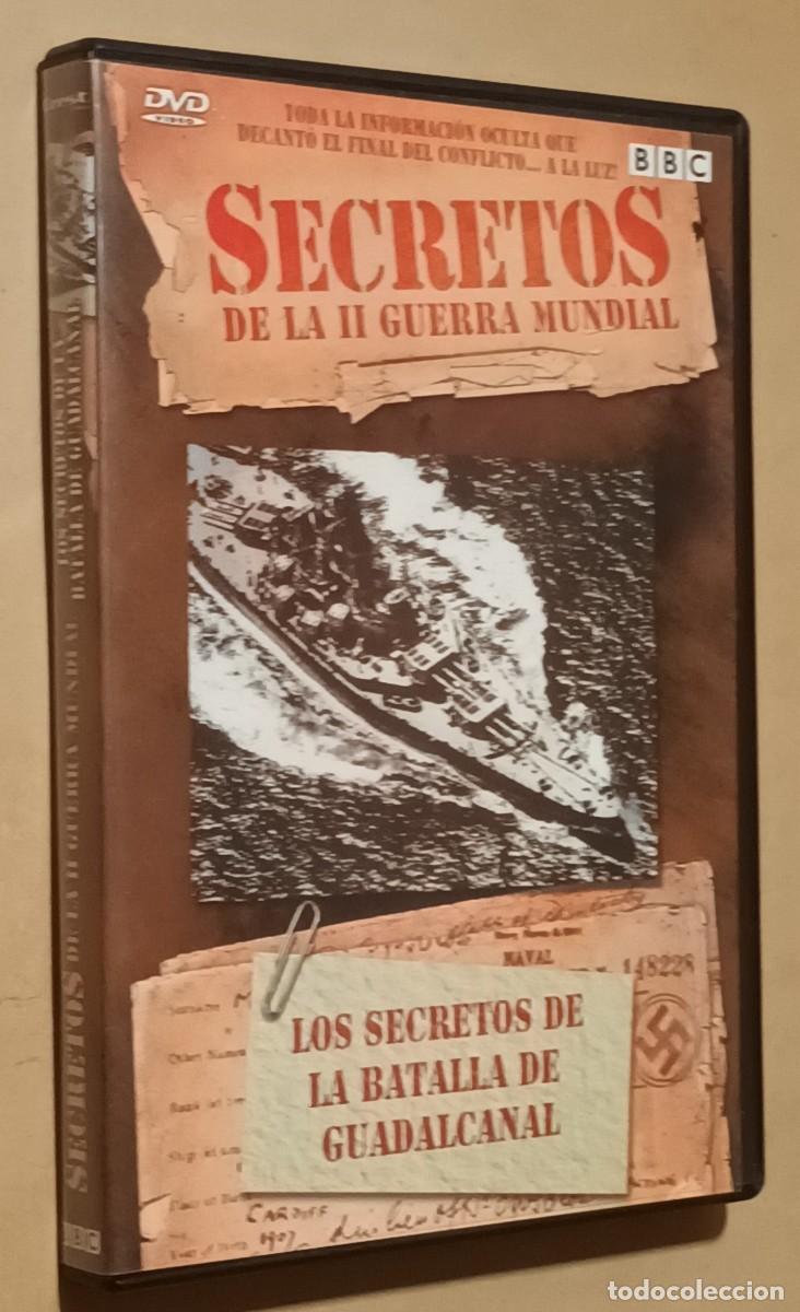 Cine: DVD - LOS SECRETOS DE LA BATALLA DE GUADALCANAL - SECRETOS DE LA II GUERRA MUNDIAL - BBC -