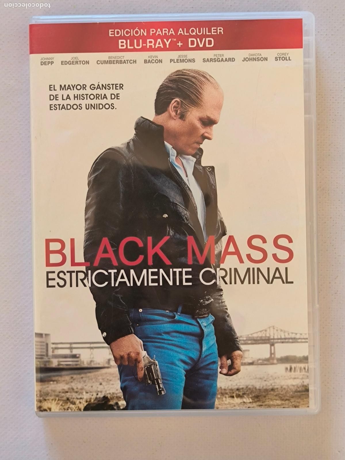Kino: DVD BLACK MASS (ESTRICTAMENTE CRIMINAL) - EDICION DE ALQUILER - NO INCLUYE BLU-RAY (014)