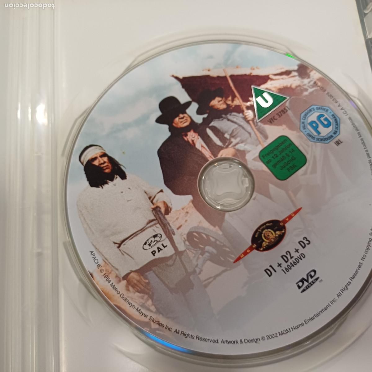 Cine: APACHE/BURT LANCASTER/DVD. - Foto 2