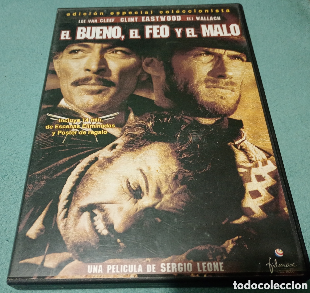 Cine: El bueno el feo y el malo DVD Clint Eastwood