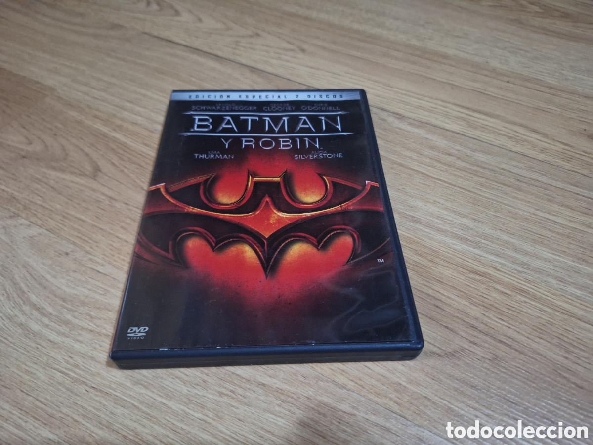 Cine: Batman y Robin DVD ED 2 discos