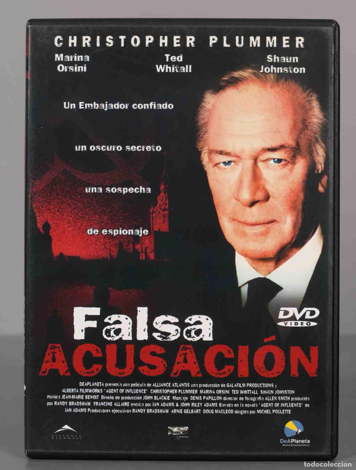 Cine: DVD. FALSA ACUSACION. CHRISTOPHER PLUMMER. - Foto 1