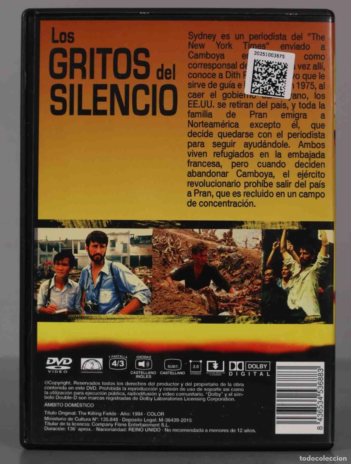 Cine: DVD. Los GRITOS del SILENCIO - Foto 2