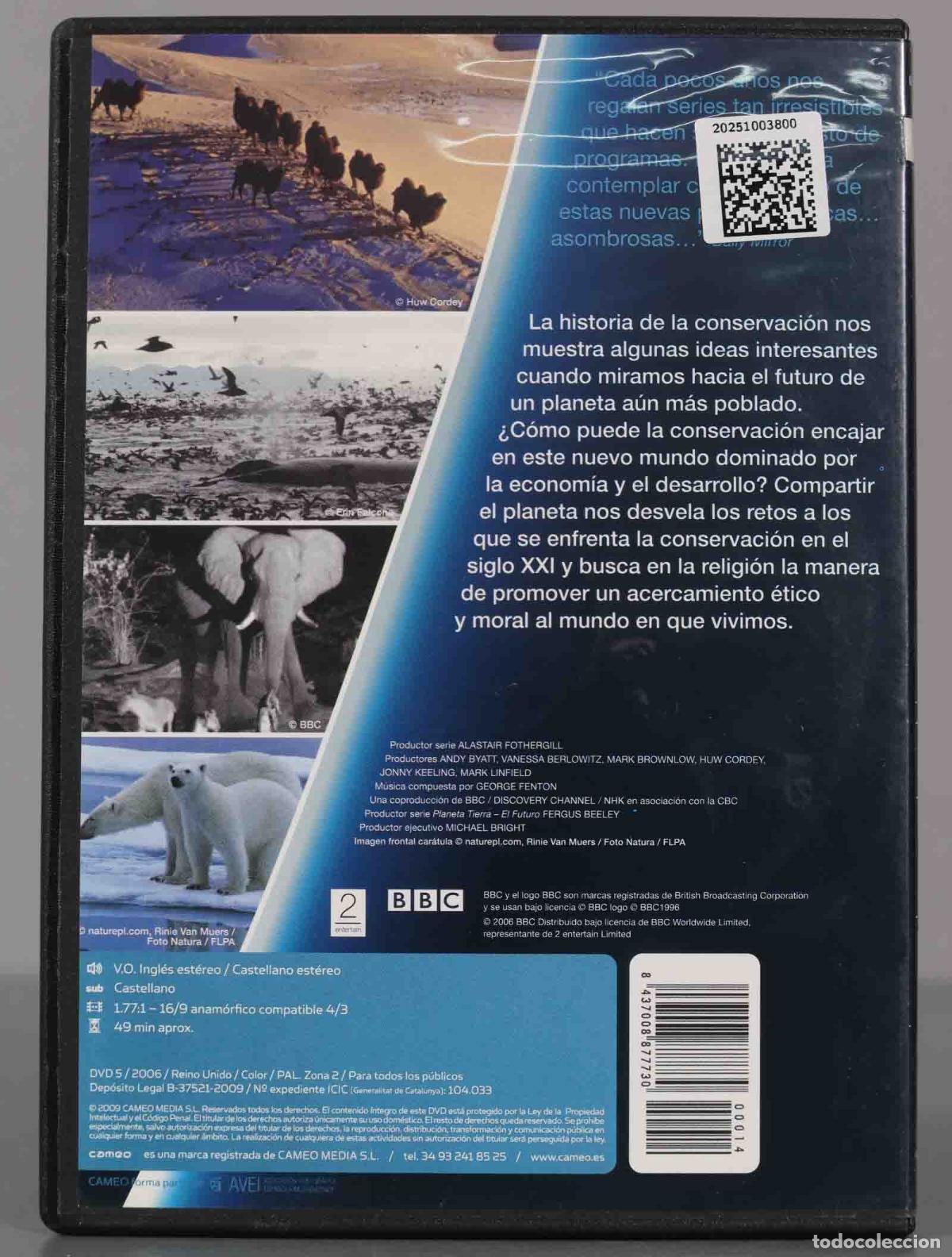 Cine: DVD. COMPARTIR EL PLANETA - Foto 2