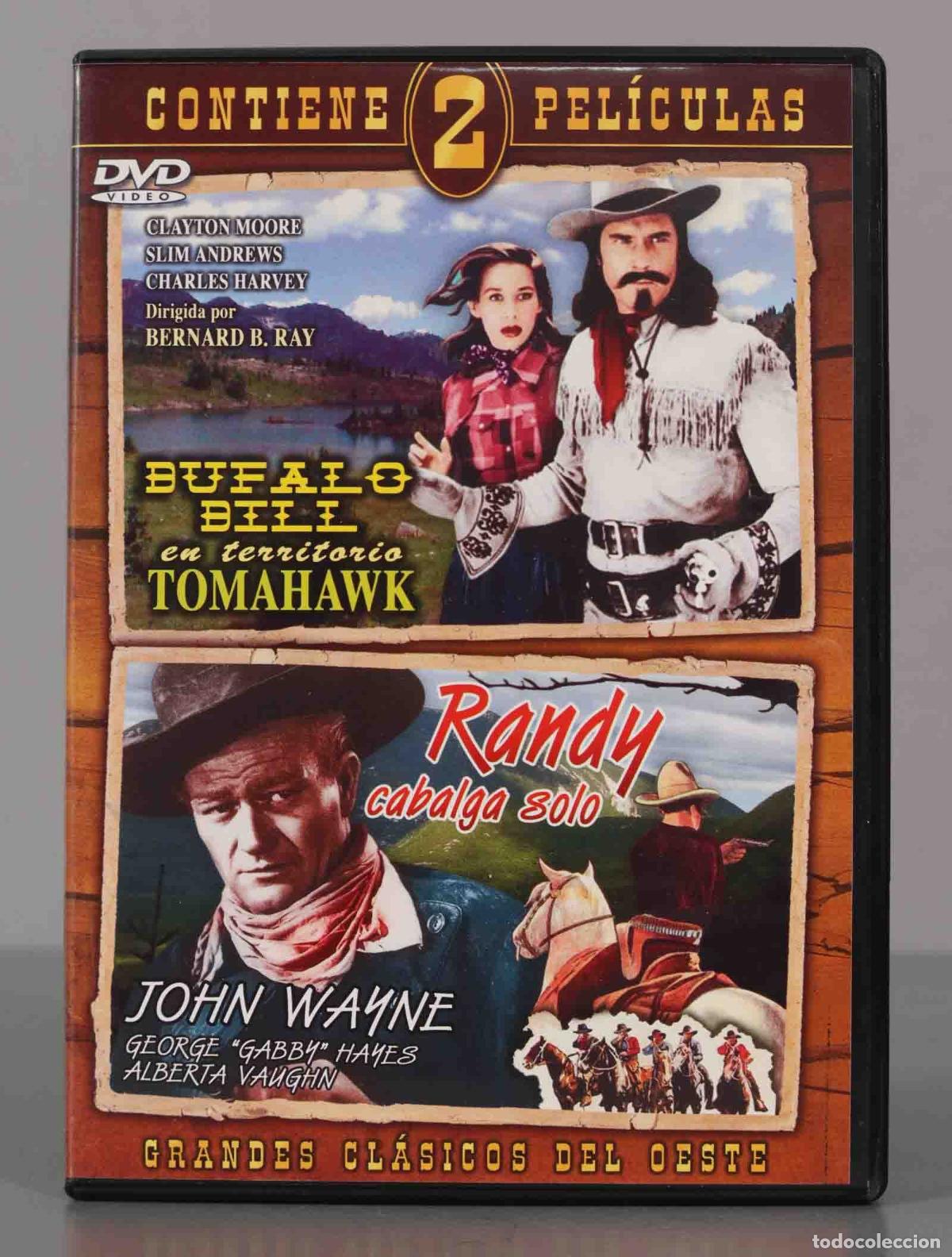 Cin&eacute;ma: DVD. BUFALO BILL EN TERRITORIO TOMAHAWK. RANDY CABALGA SOLO