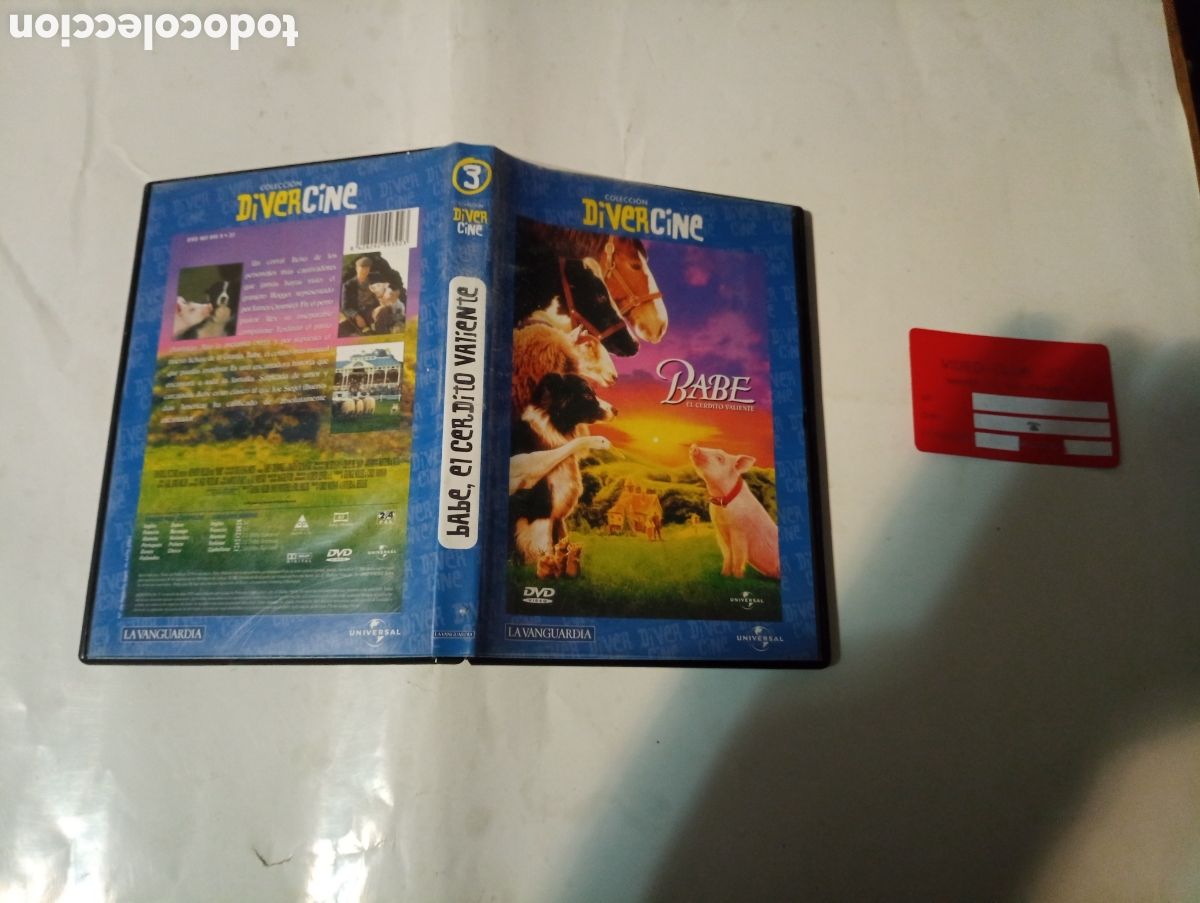 Cine: DVD babe el cerdito valiente - Foto 1