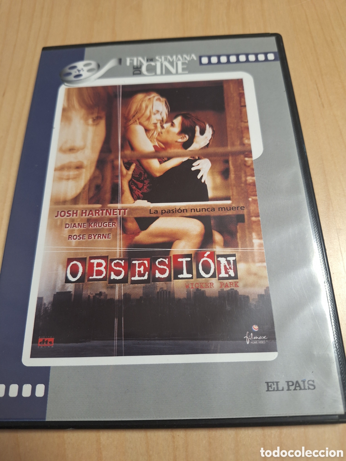 Cinema: DVS56 obsesion DVD TAPA FINA