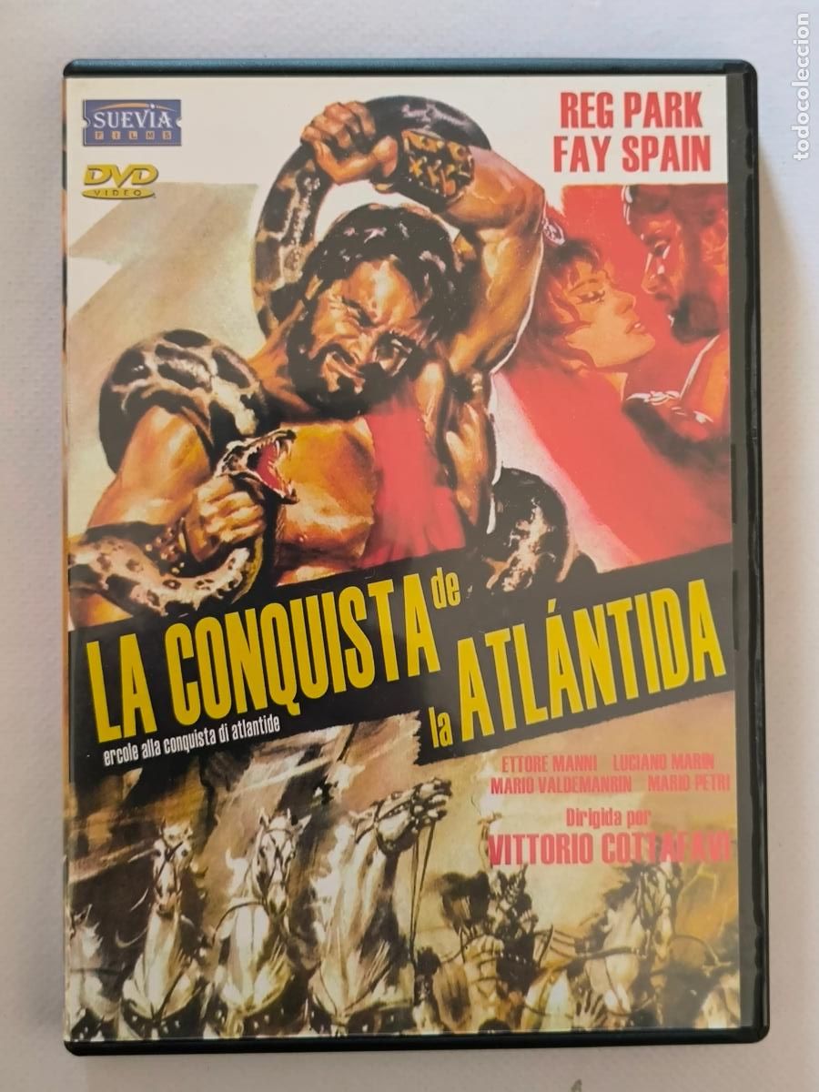 Cinema: DVD LA CONQUISTA DE LA ATLANTIDA - VITTORIO COTTAFAVI (017w)
