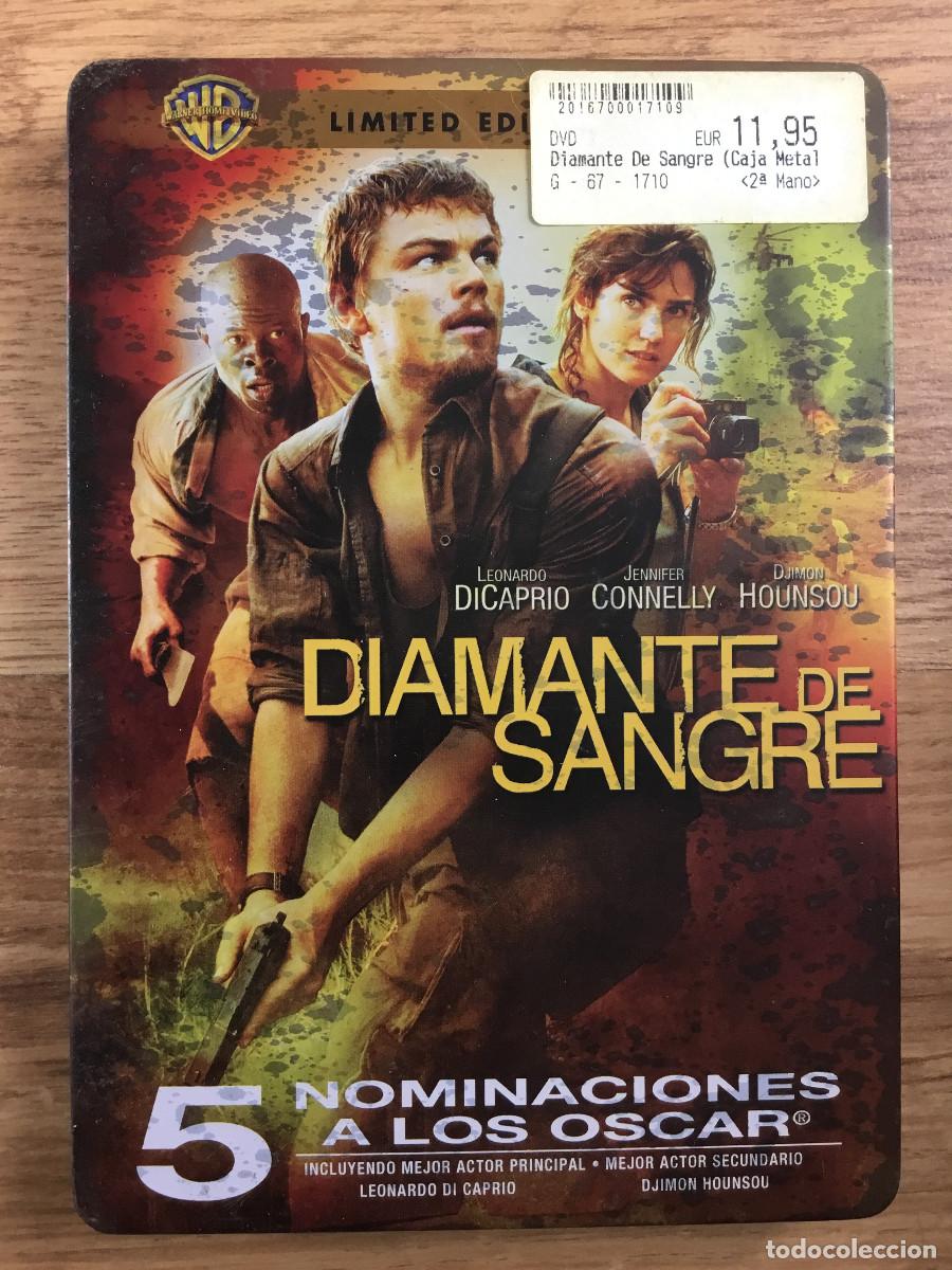 Cine: DIAMANTE DE SANGRE - LEONARDO DICAPRIO & JENNIFER CONNELLY - STEELBOX - CAJA METALICA - 2 DVD