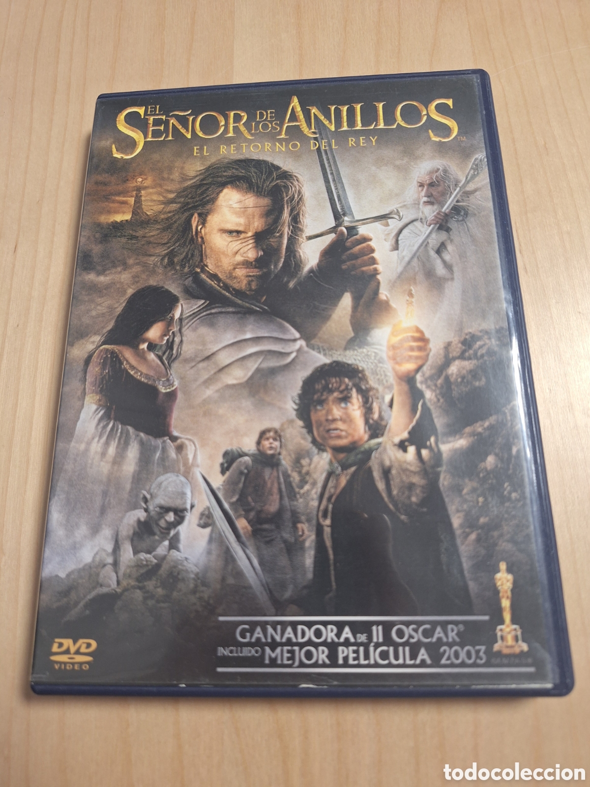Cine: A22 el se&ntilde;or de los anillos el retorno del rey DVD SEGUNDAMANO