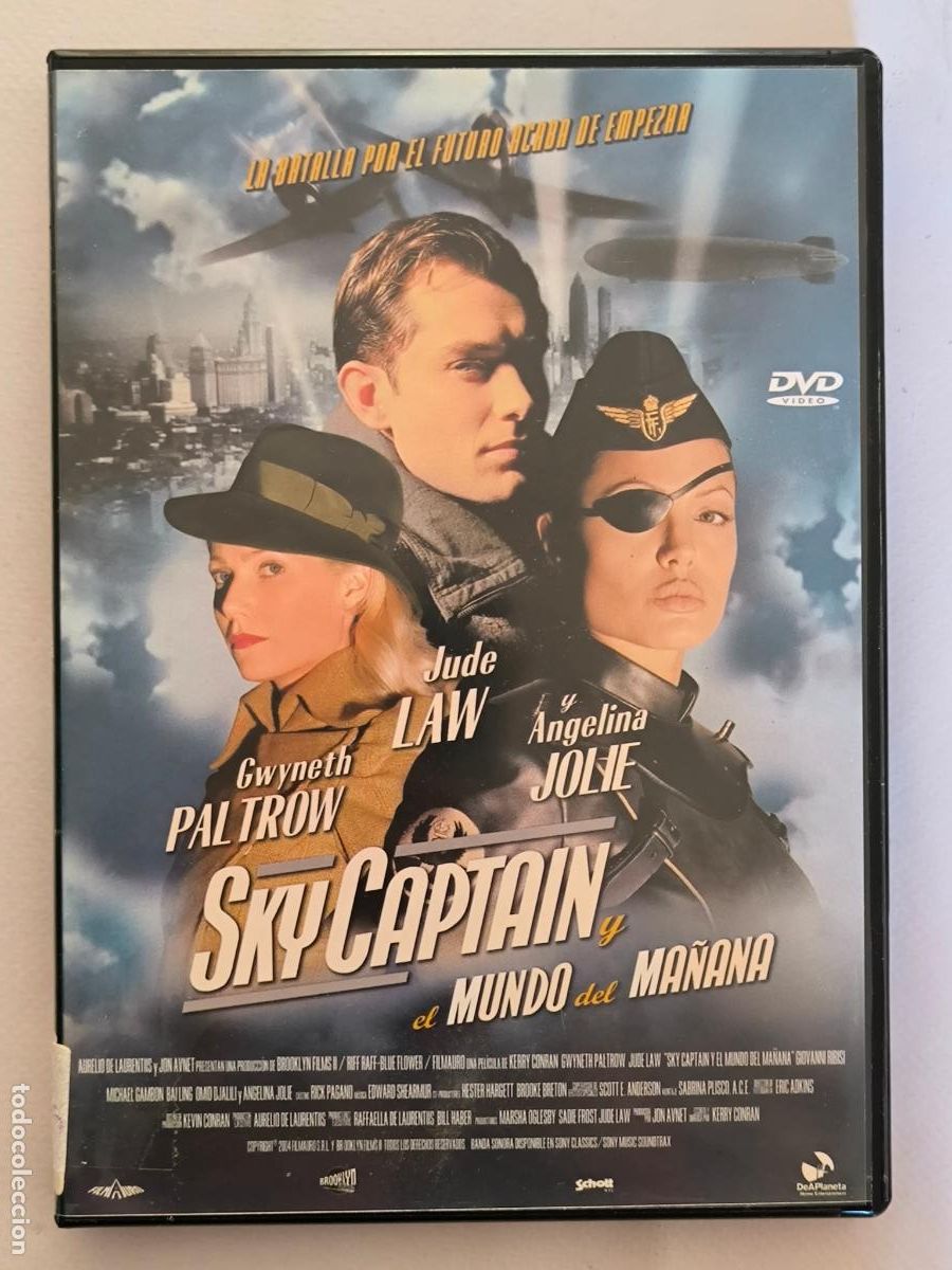 Kino: DVD SKY CAPTAIN Y EL MUNDO DEL MA&Ntilde;ANA (023)